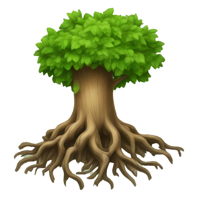 tree root sticker