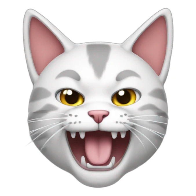 Battle cats crazed cat sticker