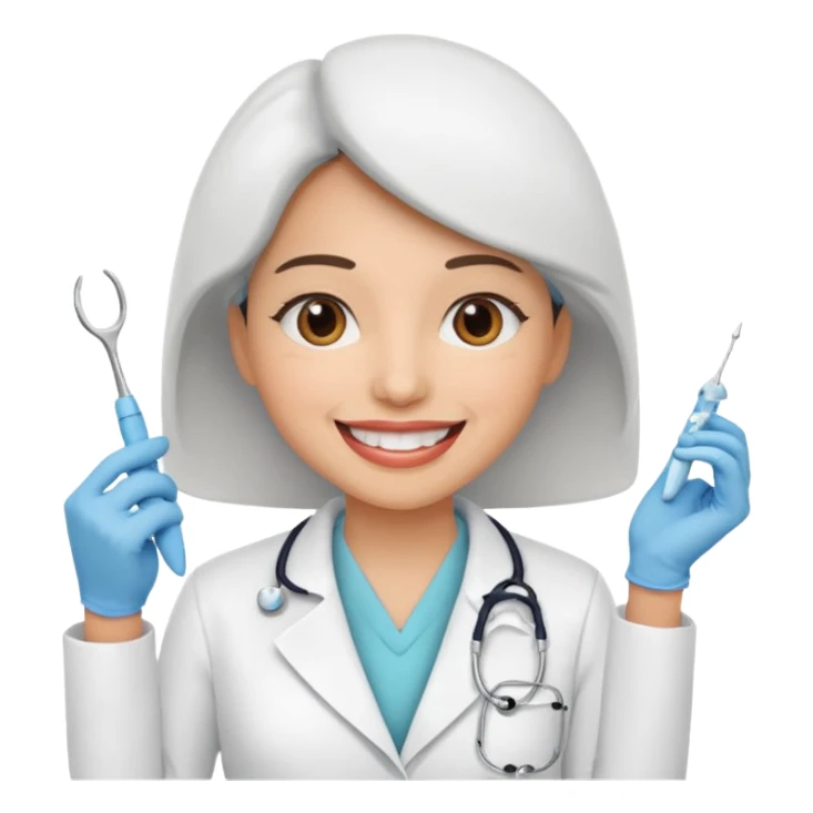 latina dentist sticker