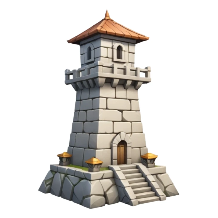 white watchtower mobile legends sticker