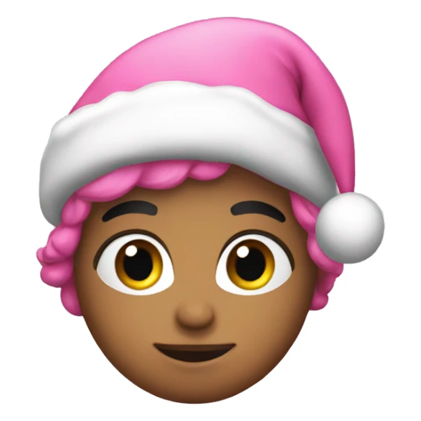 pink cristmas sticker