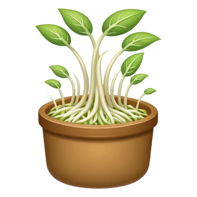 Bean sprouts sticker