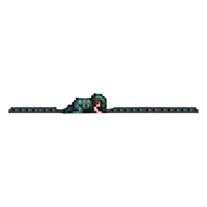 person crawling sticker