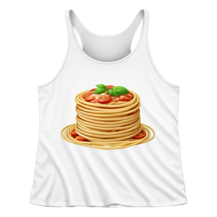 Spaghetti strap tank top sticker