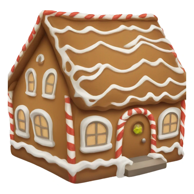 Cozy gingerbread house  sticker