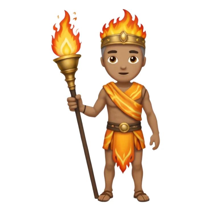 Ancient Torch Bearer sticker