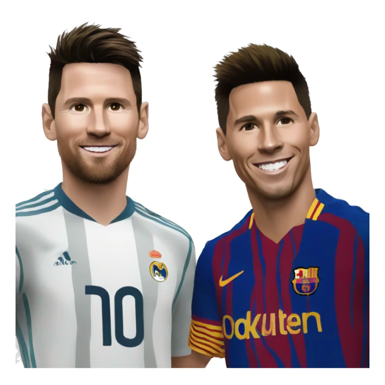 Messi et Ronaldo  sticker