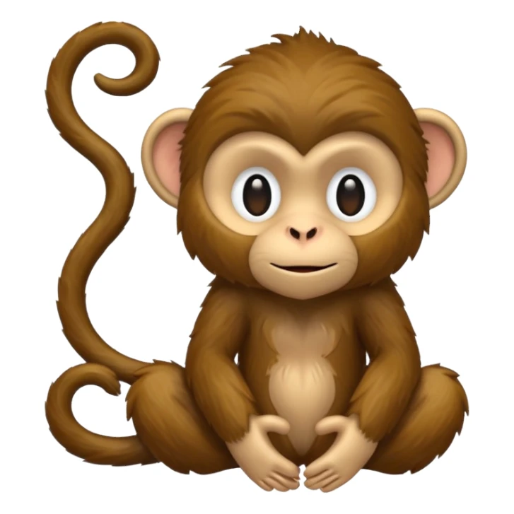 Fisher monkey sticker