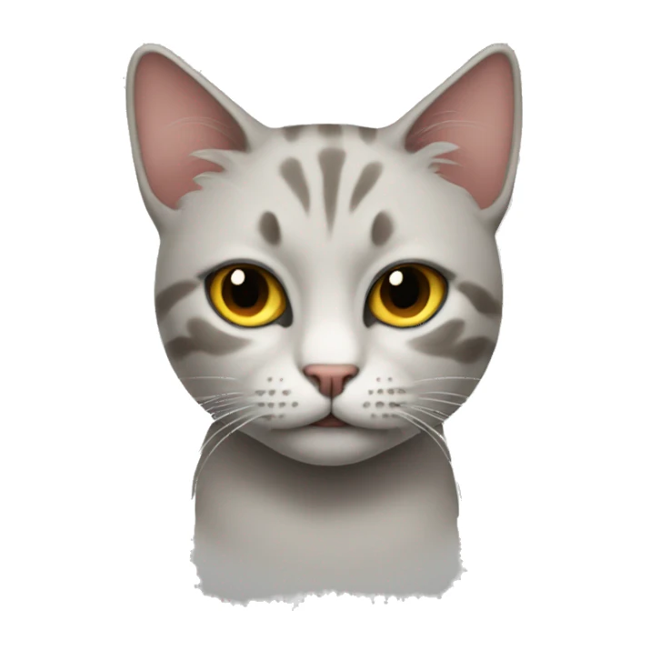 Cat in the hater sticker