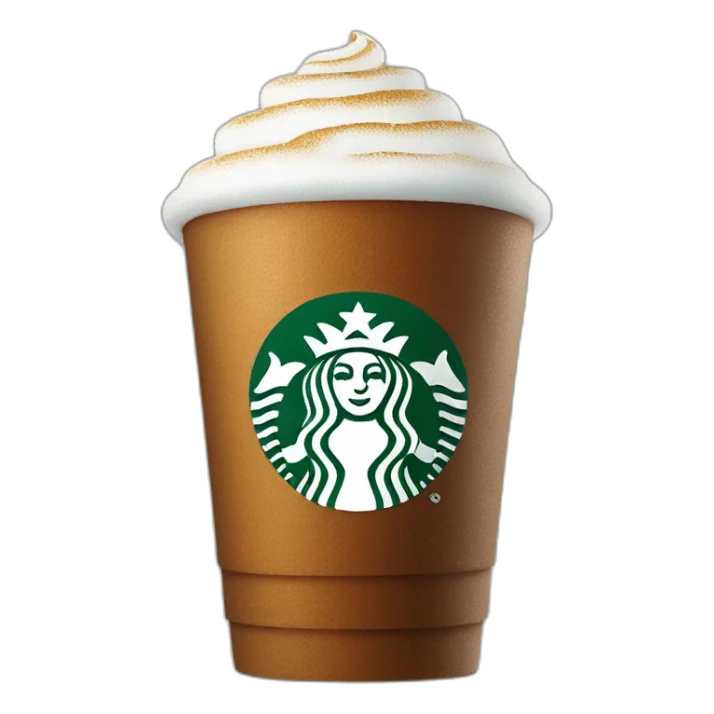 Starbucks cold foam sticker