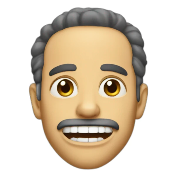 Andrew globerman big mouth  sticker