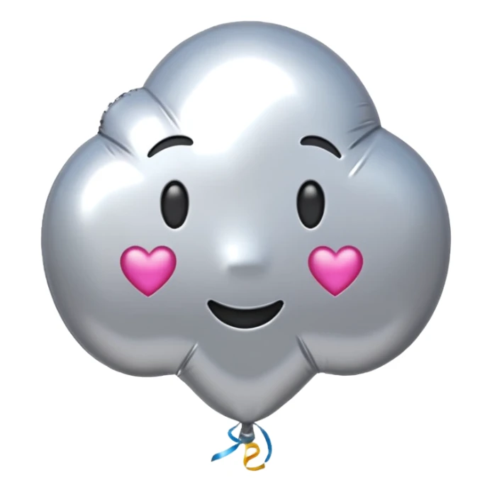 foil balloon sticker