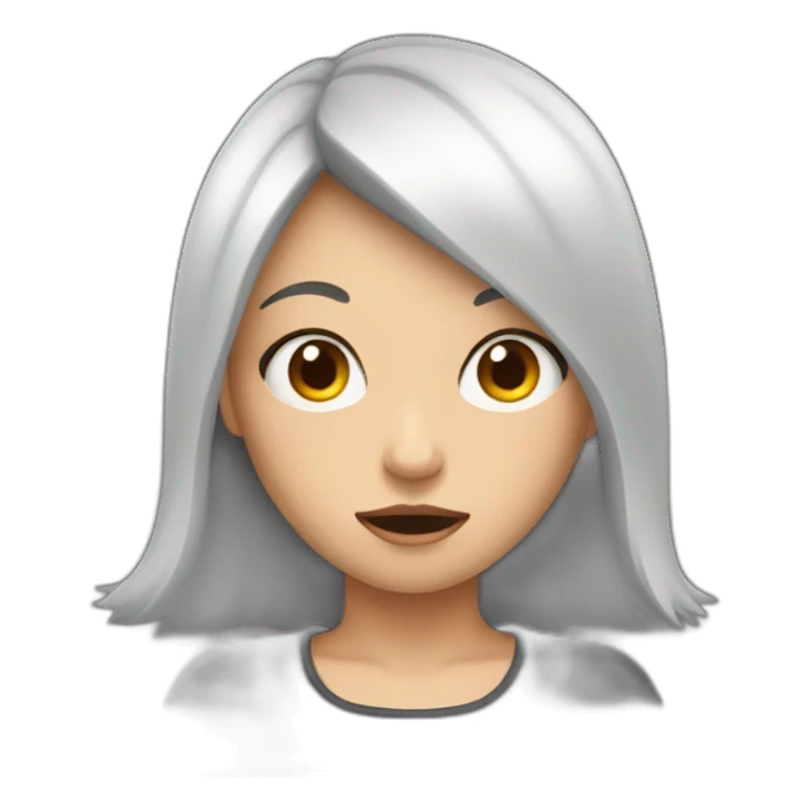 fille qui a peur sticker