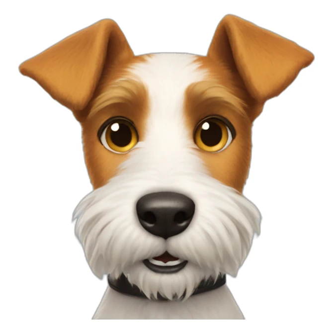 Fox-terrier-igual-perro-bolt-disney sticker