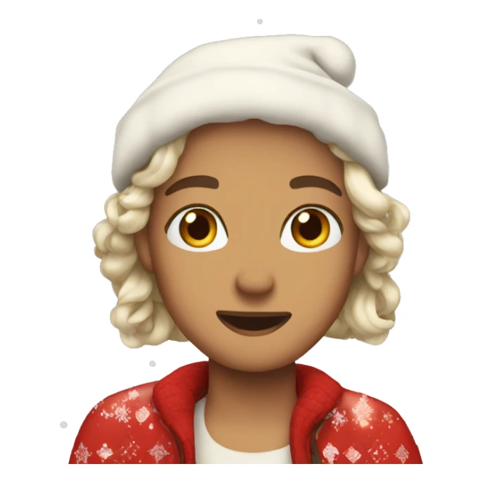 Christmas aesthetic emoji  sticker