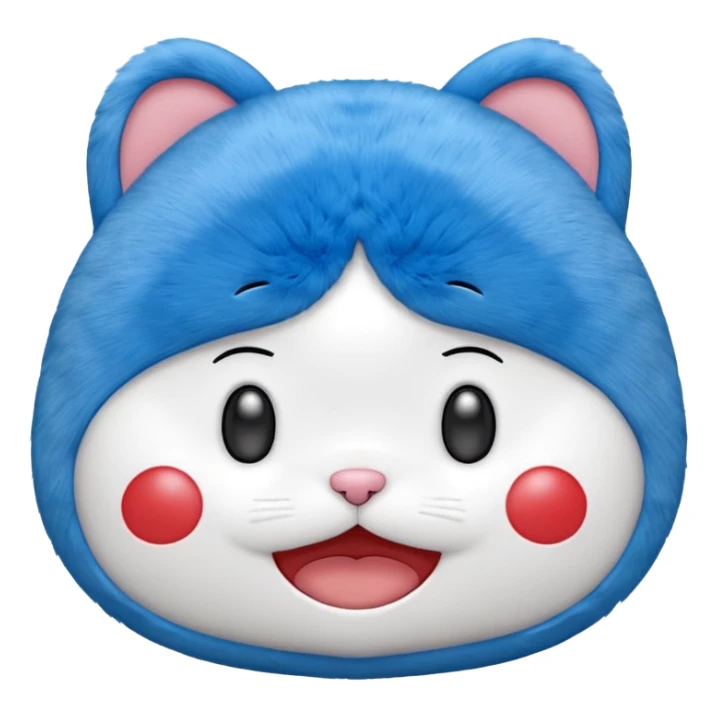Make some emoji which looks like a pretty doraemon sticker