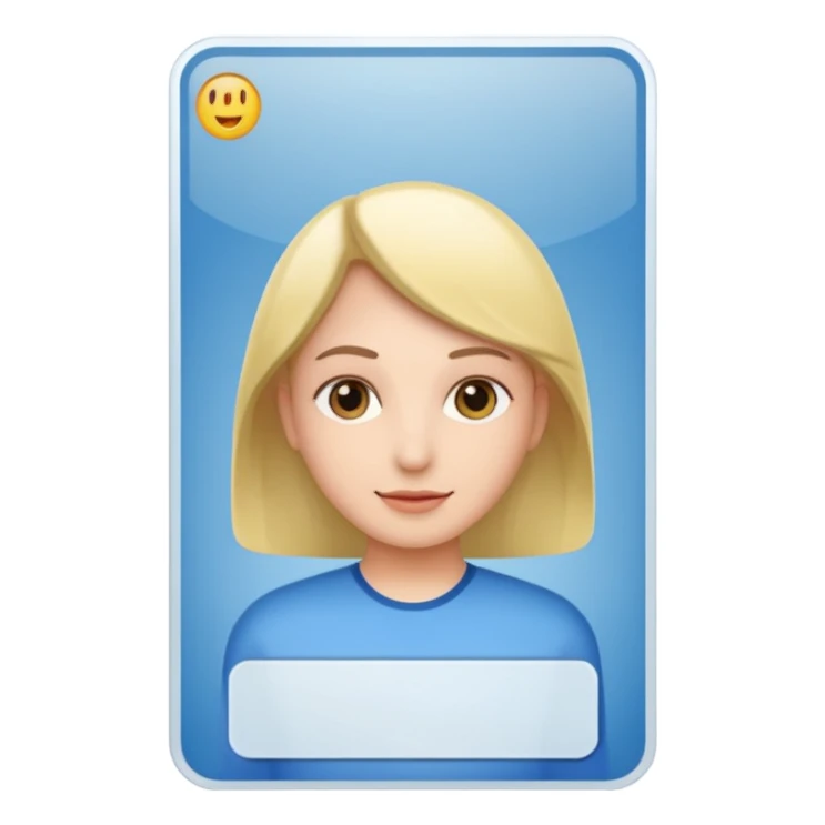 an employee’s card sticker