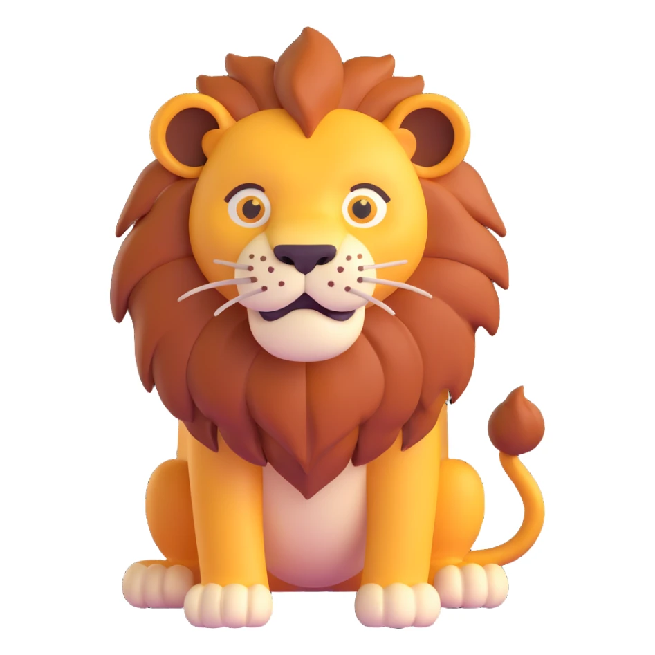 Lion  sticker
