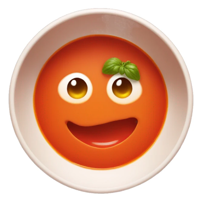 Tomato soup sticker