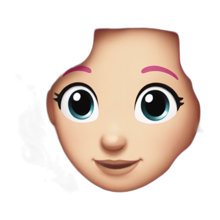 Pinkie pie girl sticker