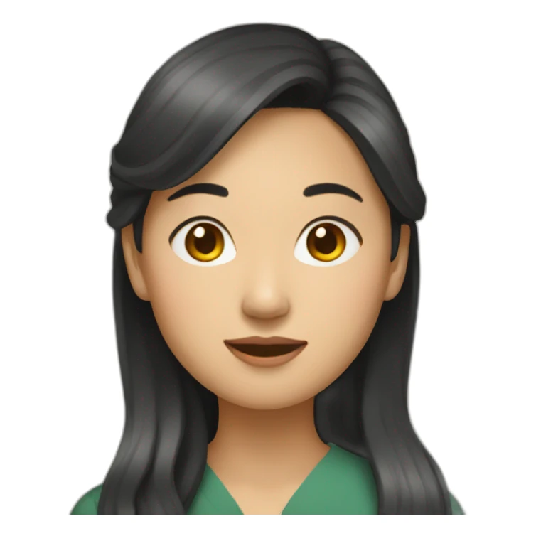 Vietnamese woman  sticker