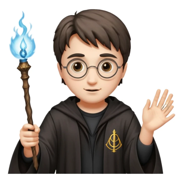 Harry potter el hareketi yapsın sticker