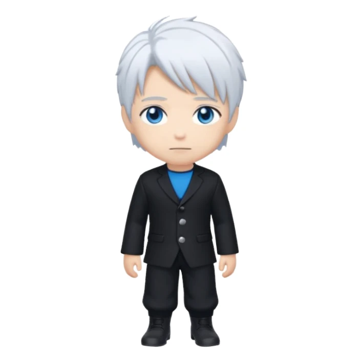 Anime gojo satoru chibi sticker