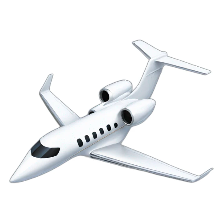 Private jet similar to a gulfstream  sticker