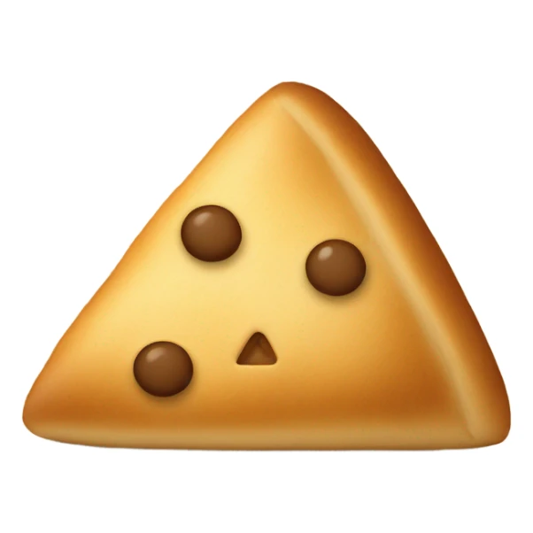 Triangle bread sticker