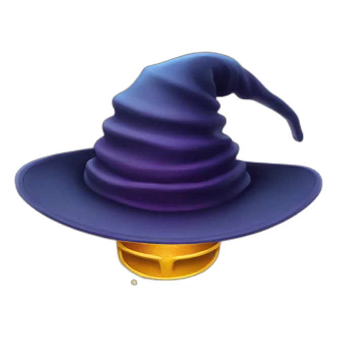 Harry Potter magic hat sticker
