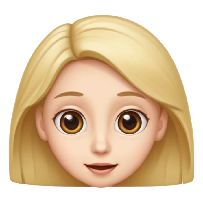 me with big eyes happy sticker