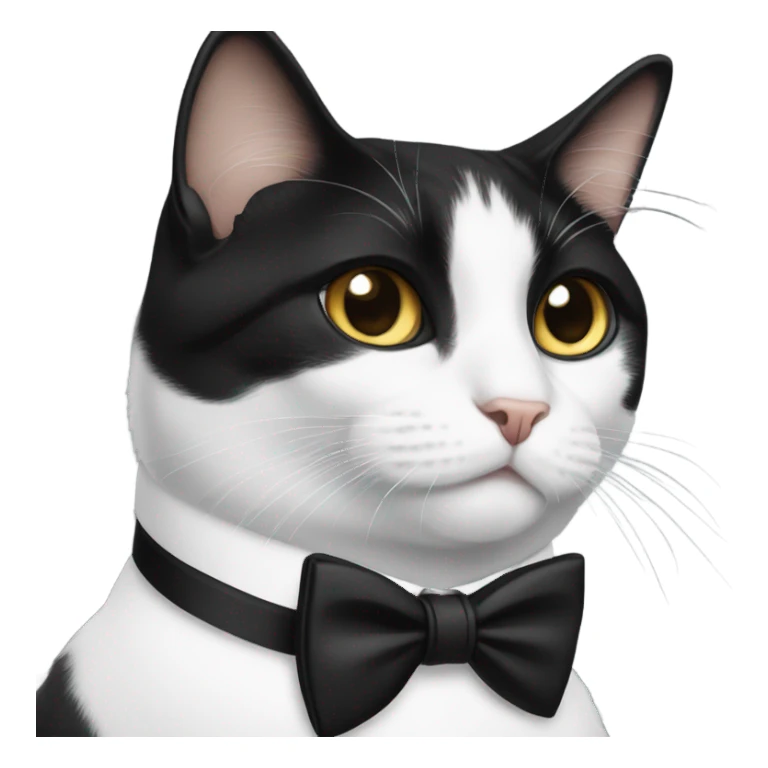 Tuxedo cat in a tuxedo sticker
