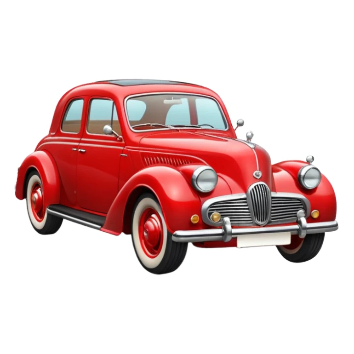 Vintage Car sticker