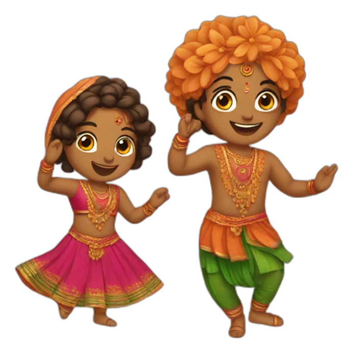 Garba sticker