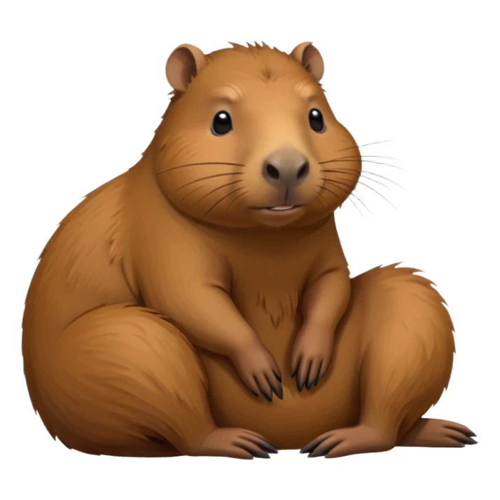 Capybara sticker