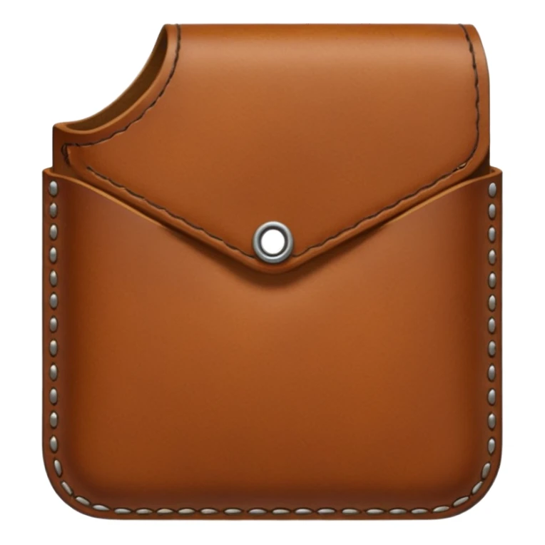 Punched pocket  sticker