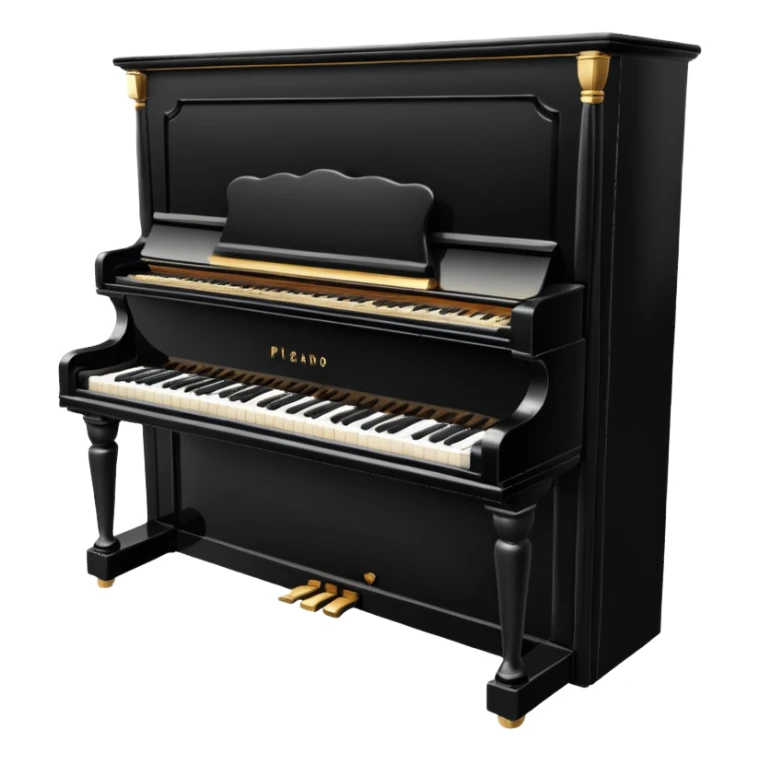Upright Piano sticker