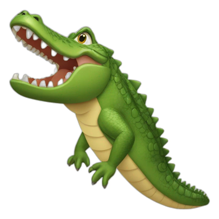 crocodil sticker