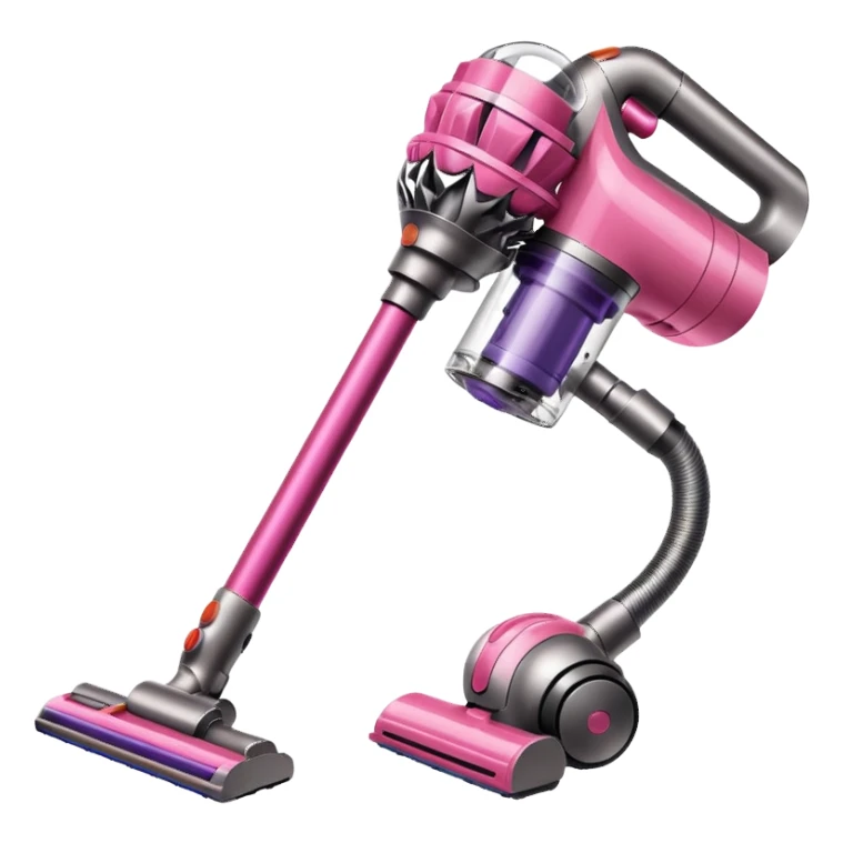 light pink dyson cordless vacuum sleek sticker