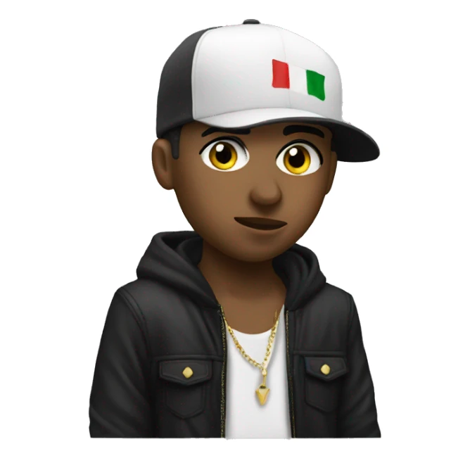 italian rapper tedua  sticker