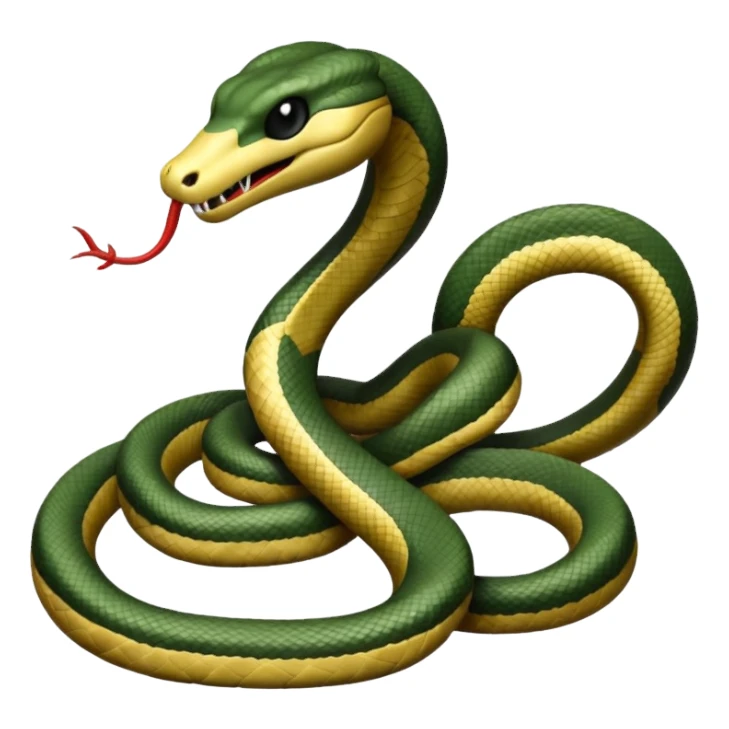 Text “blame snakes” sticker