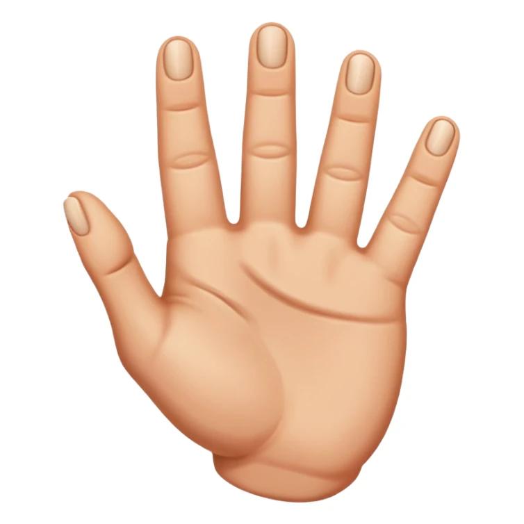 Shocker hand gesture  sticker