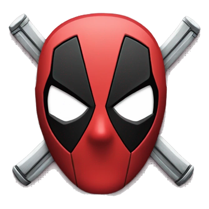 Deadpool logo sticker
