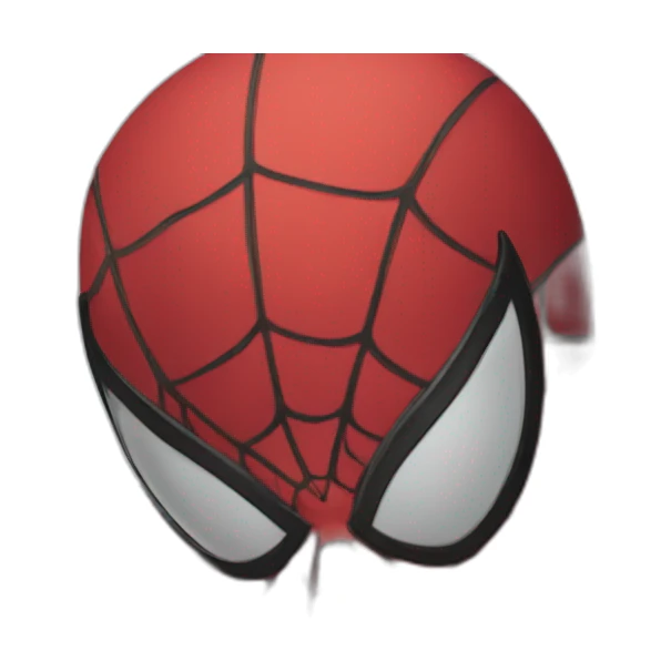 sad spider man sticker