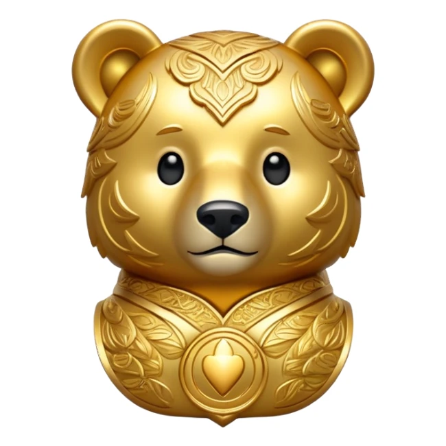 The golden bear award sticker