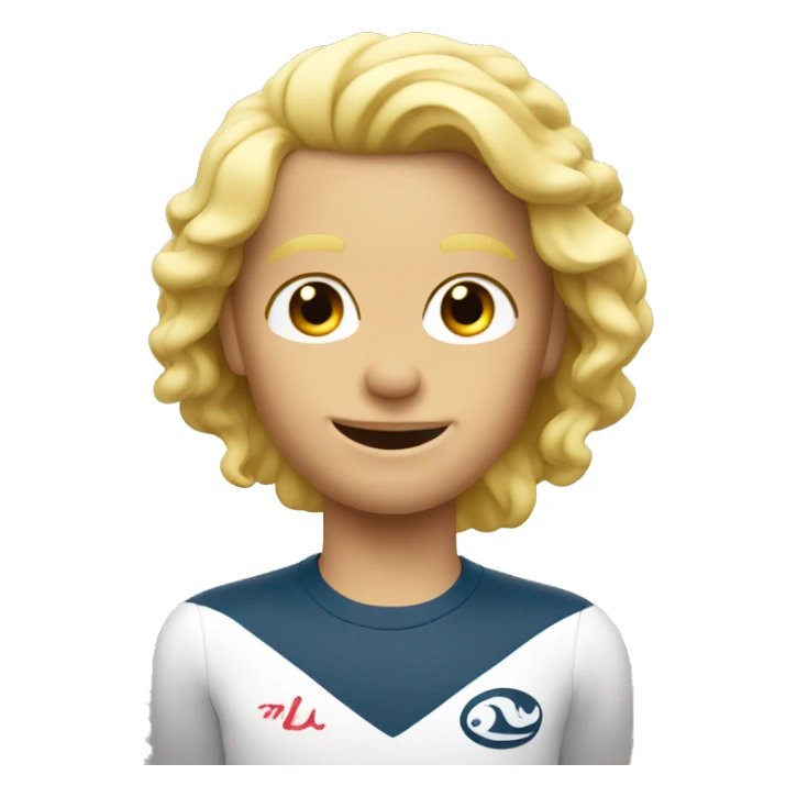 Blond surf 40. Years sticker