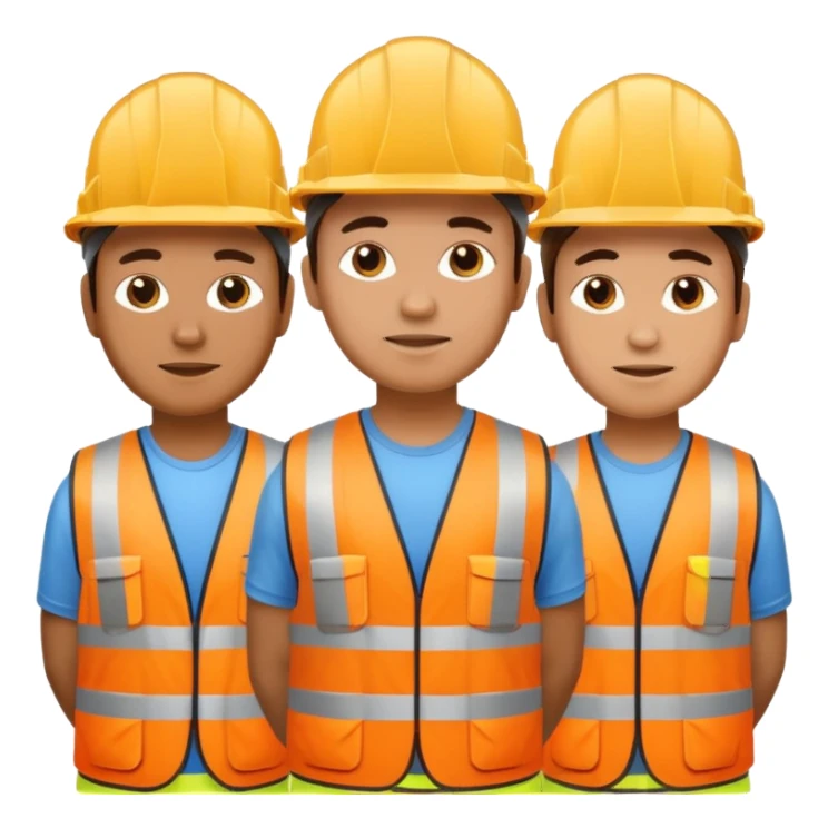 tres obreros sticker