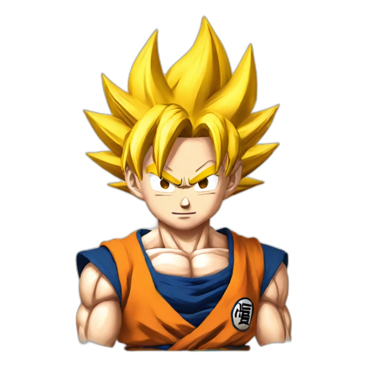 Goku ssj sticker