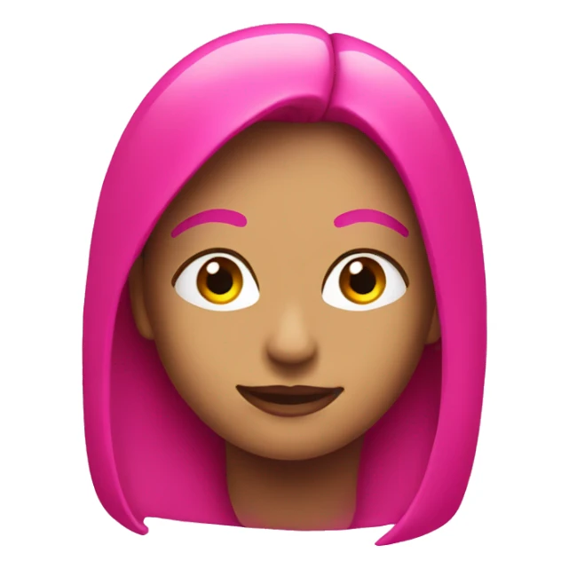 Bright pink N , Netflix logo  sticker