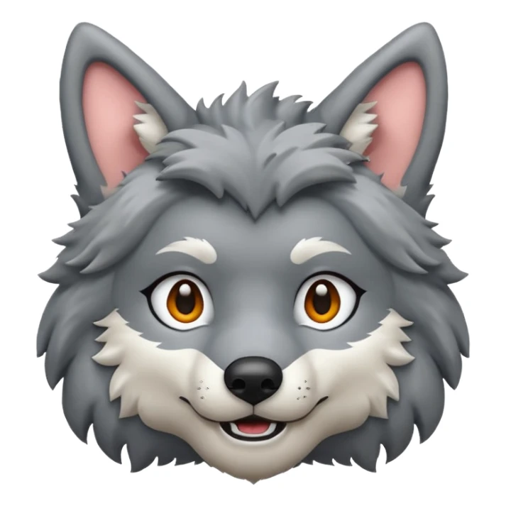 wolf ears sticker